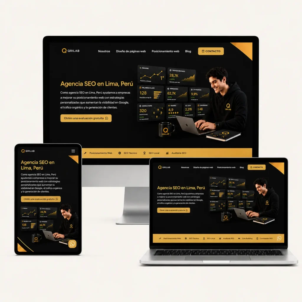 ¿Por qué elegir nuestro servicio de diseño de páginas web en Lima?
