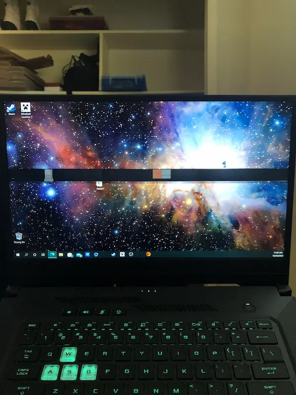 Cómo prevenir las líneas negras en la pantalla de mi laptop