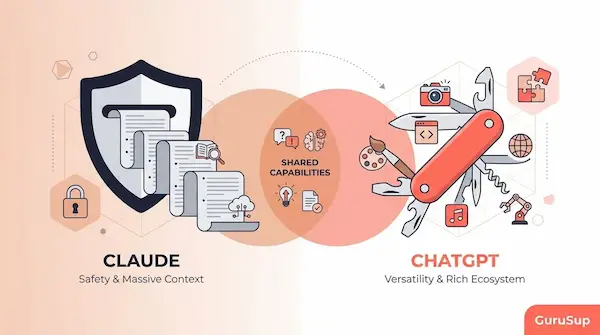 Cuál es la diferencia entre Claude y ChatGPT