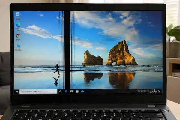 Líneas negras en la pantalla de mi laptop: causas y soluciones