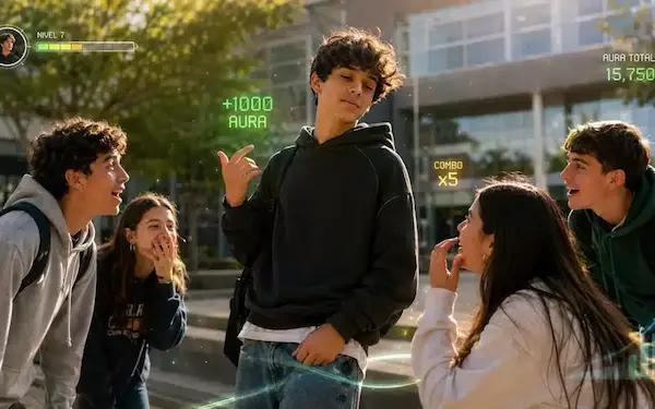 Por qué se vuelve viral una expresión como “farmear aura”
