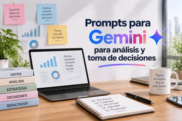 Prompts para Gemini para análisis y toma de decisiones