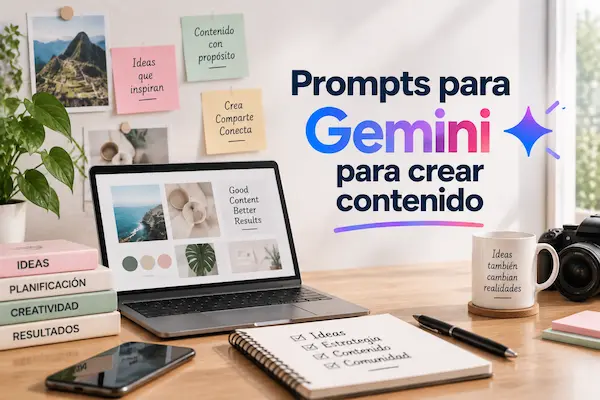 Prompts para Gemini para crear contenido