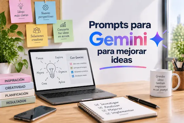 Prompts para Gemini para mejorar ideas