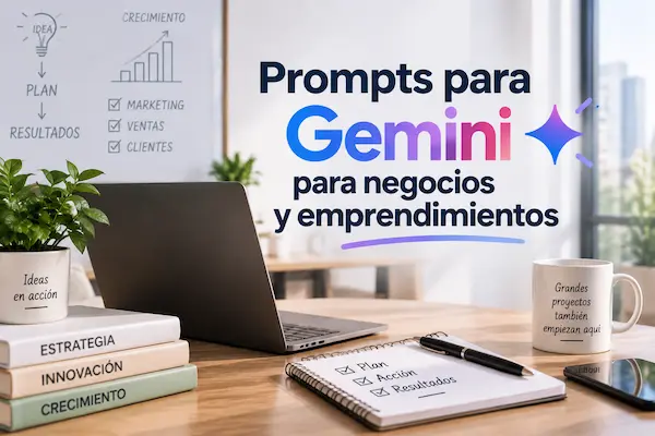 Prompts para Gemini para negocios y emprendimientos