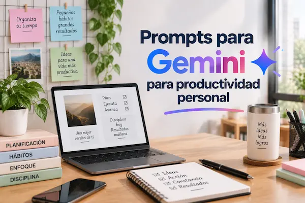 Prompts para Gemini para productividad personal